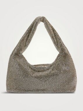 Kara Mini Crystal Mesh Bag - New